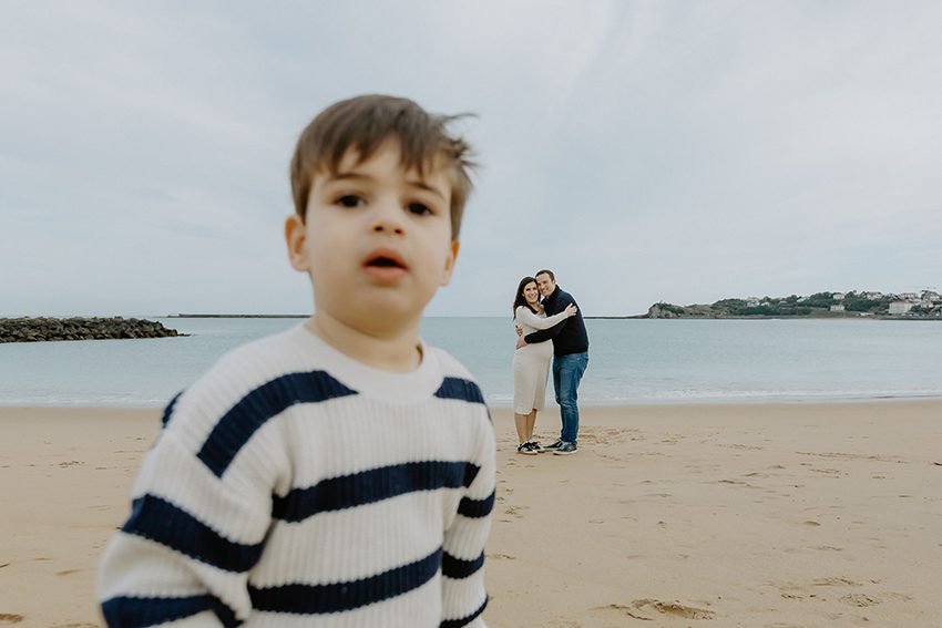 Shooting Photo Grossesse Famille Pays Basque