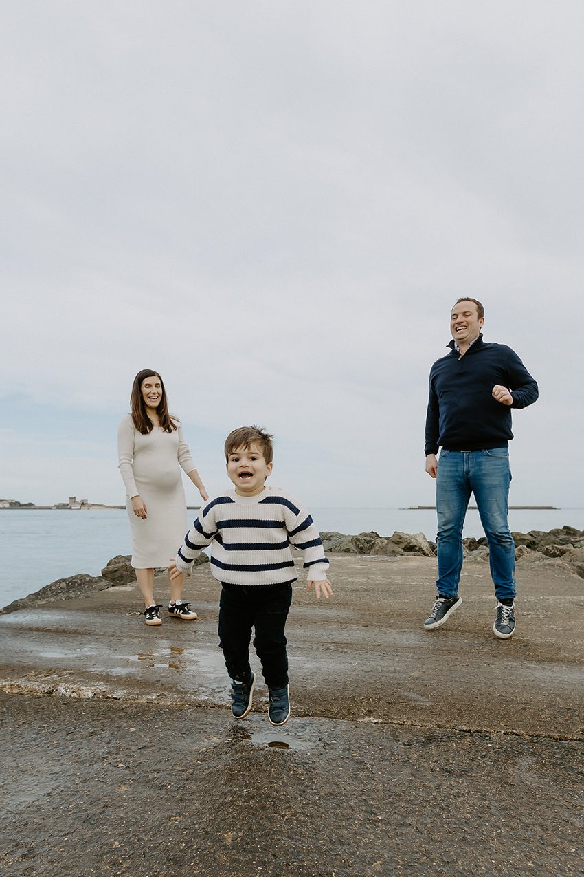 Shooting Photo Grossesse Famille Pays Basque