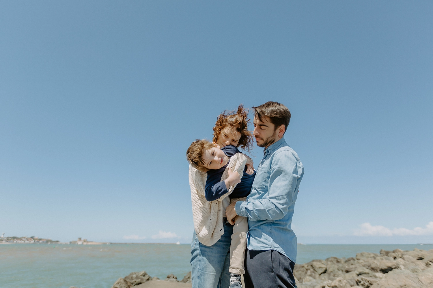 photo famille plage pays basque