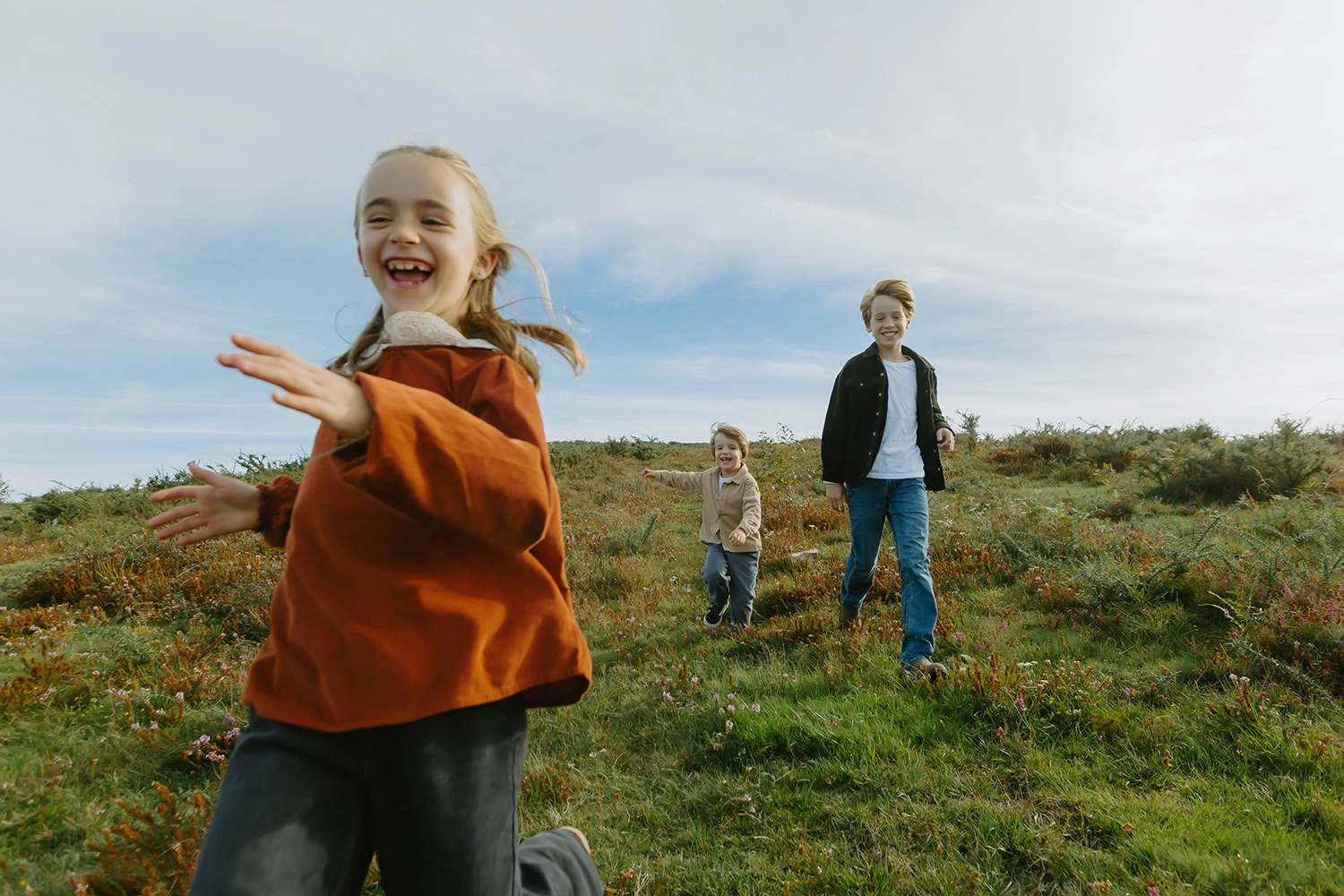 Séance photo famille montagne