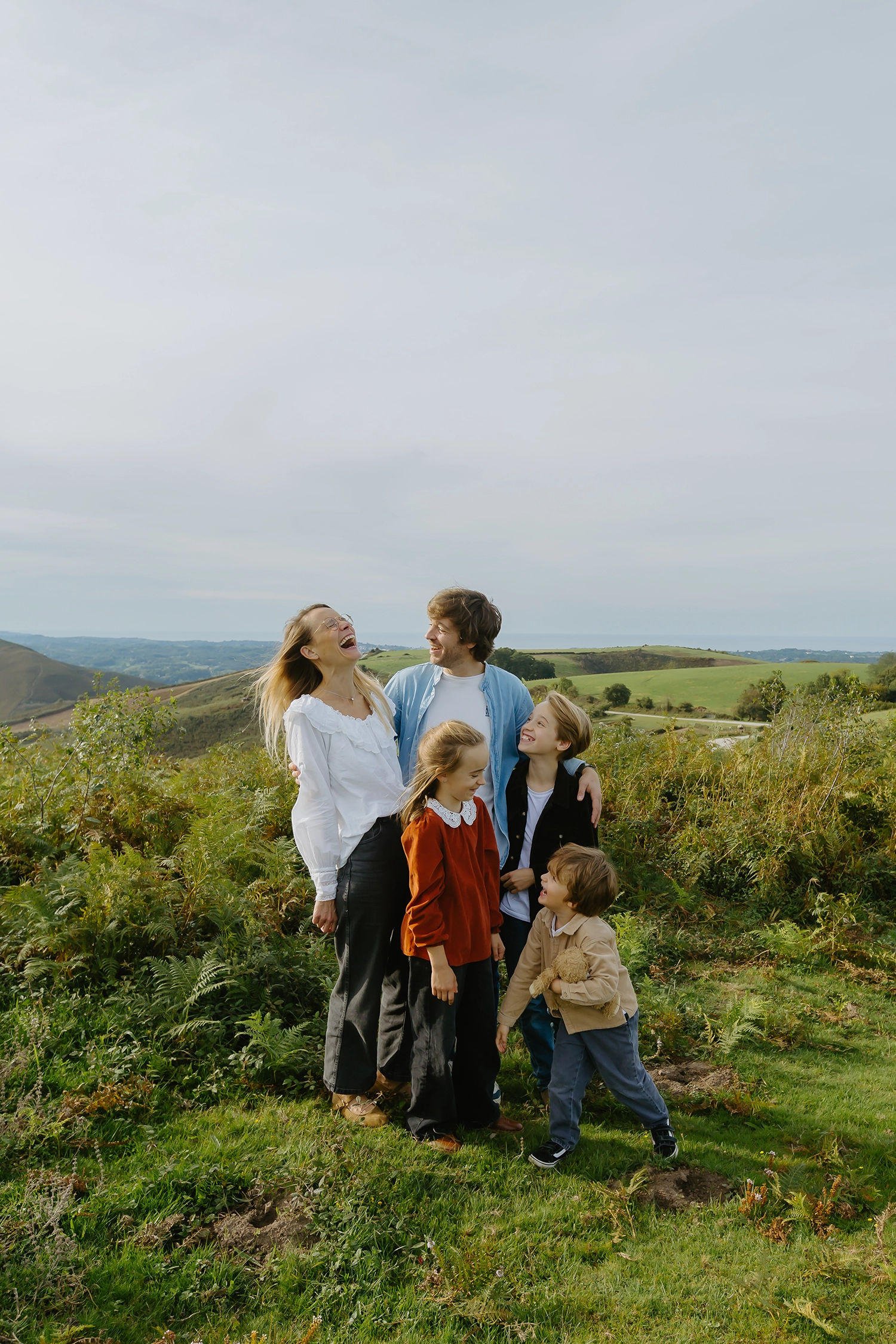 Séance photo famille montagne