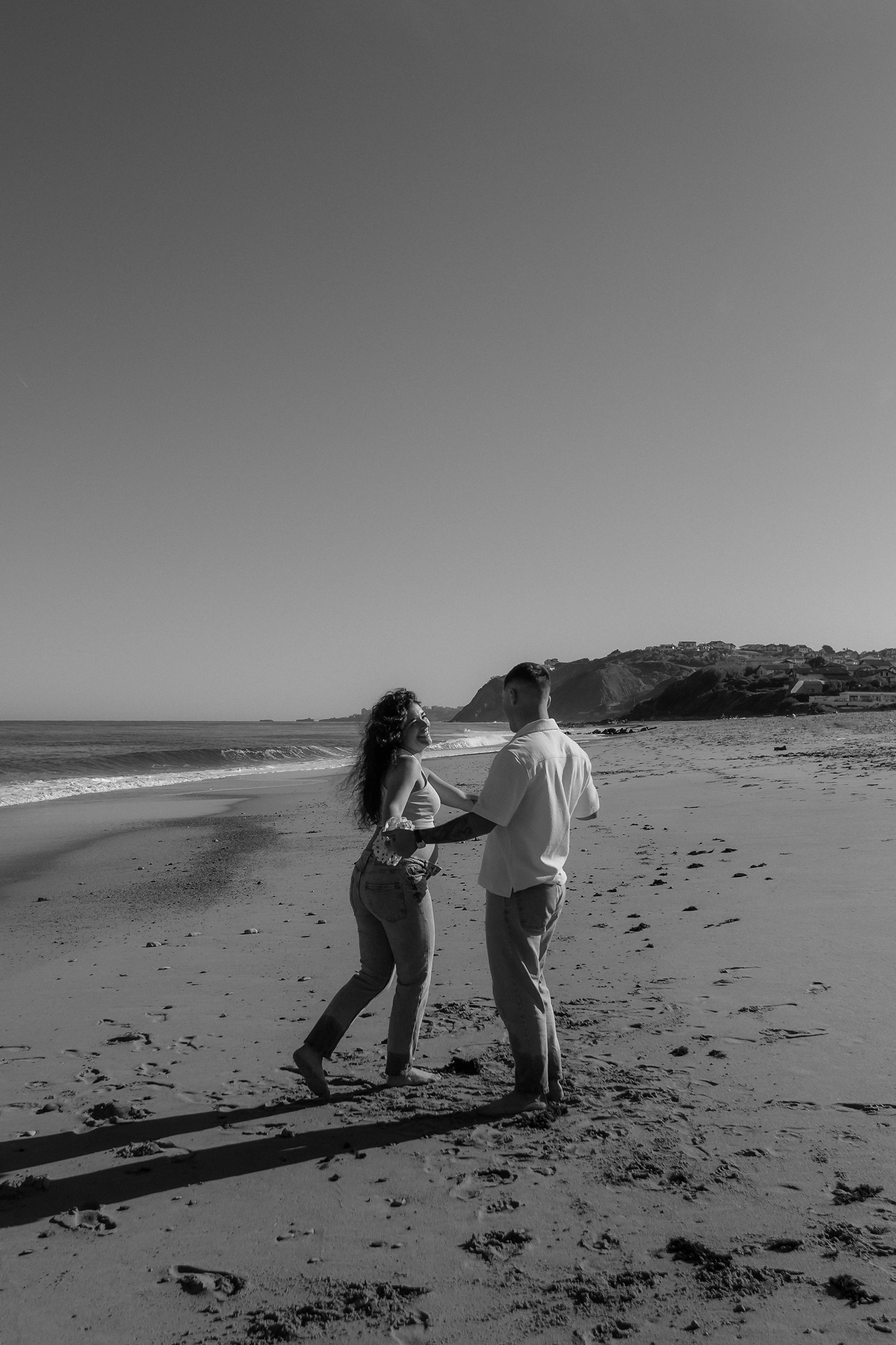 Photo grossesse plage Bidart