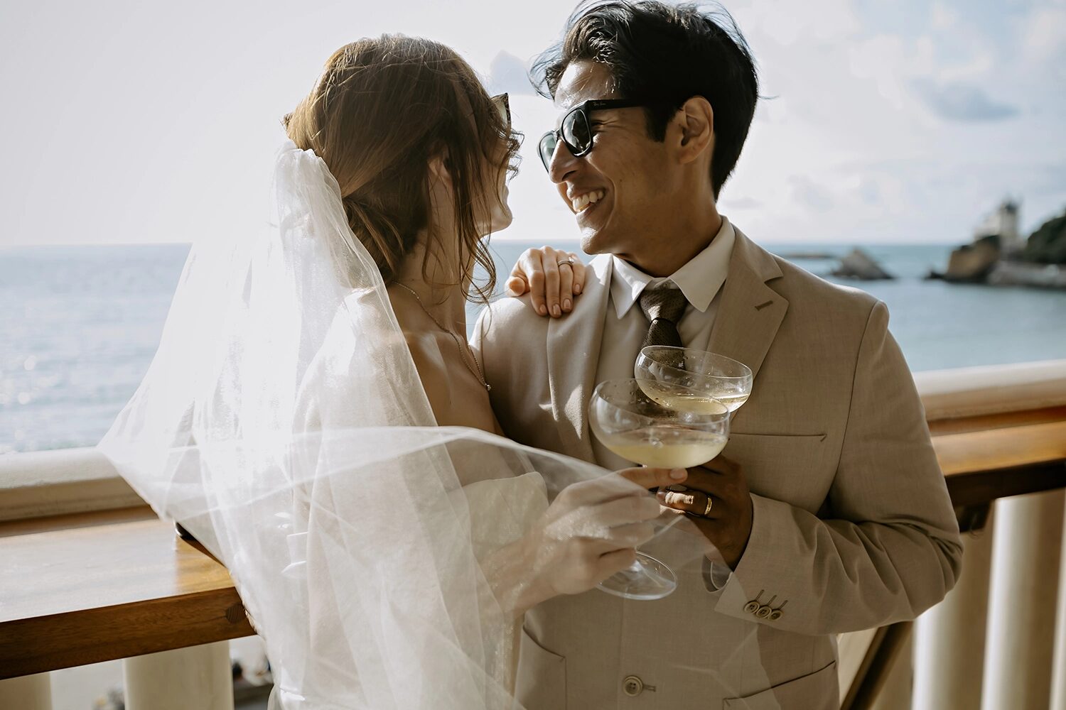 mariage intime à biarritz